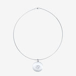 Load image into Gallery viewer, Medium Capricorn and Dolphin Disc Necklace
